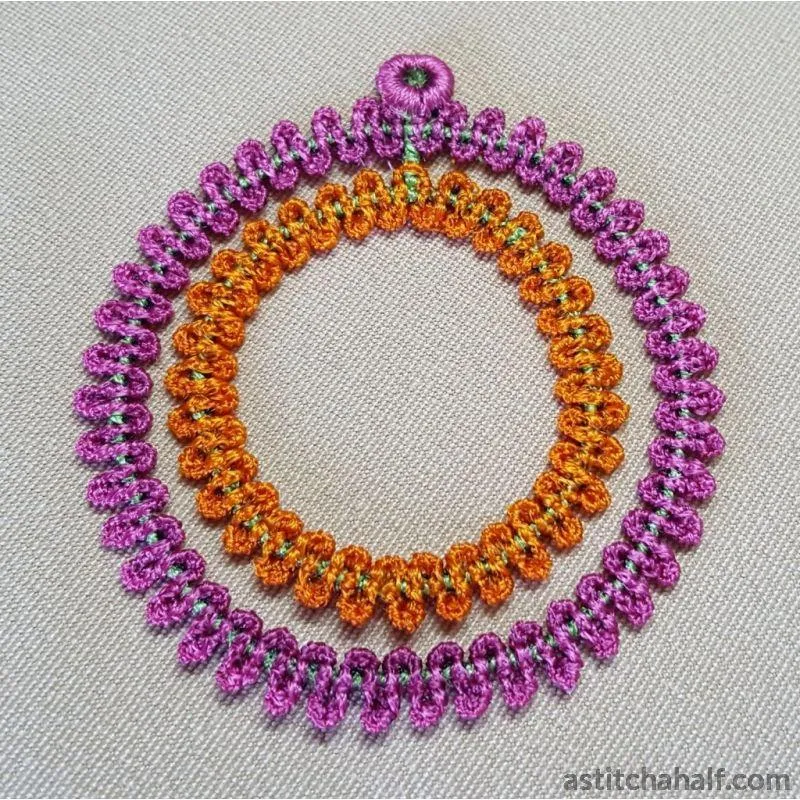 Big Hoop Freestanding Lace Earrings