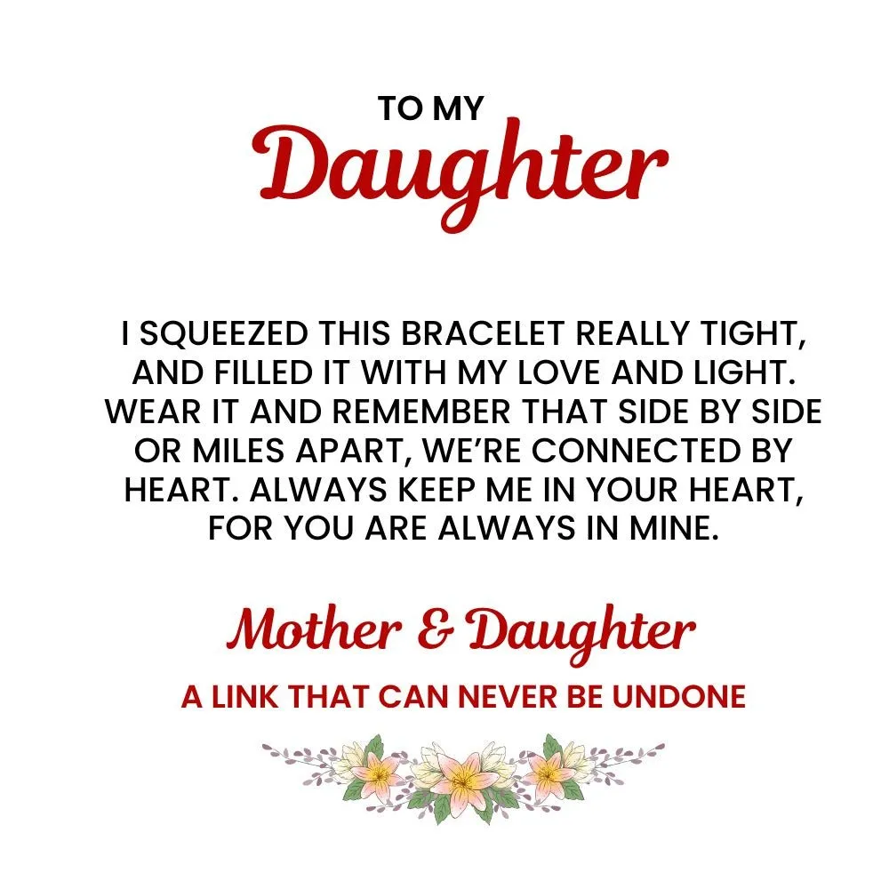 Butterfly Bracelet-Mother Daughter Linked Together