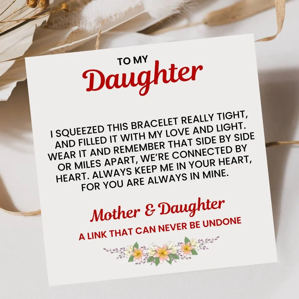 Butterfly Bracelet-Mother Daughter Linked Together