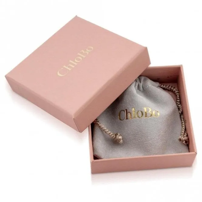 CHLOBO 22ct Gold Plated Mini Link Lion Anklet