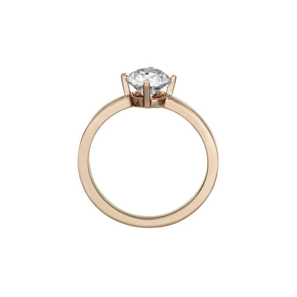 Diamond2 Solitaire Claw Set Ring
