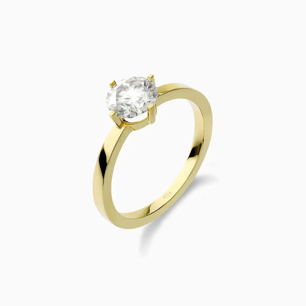 Diamond2 Solitaire Claw Set Ring