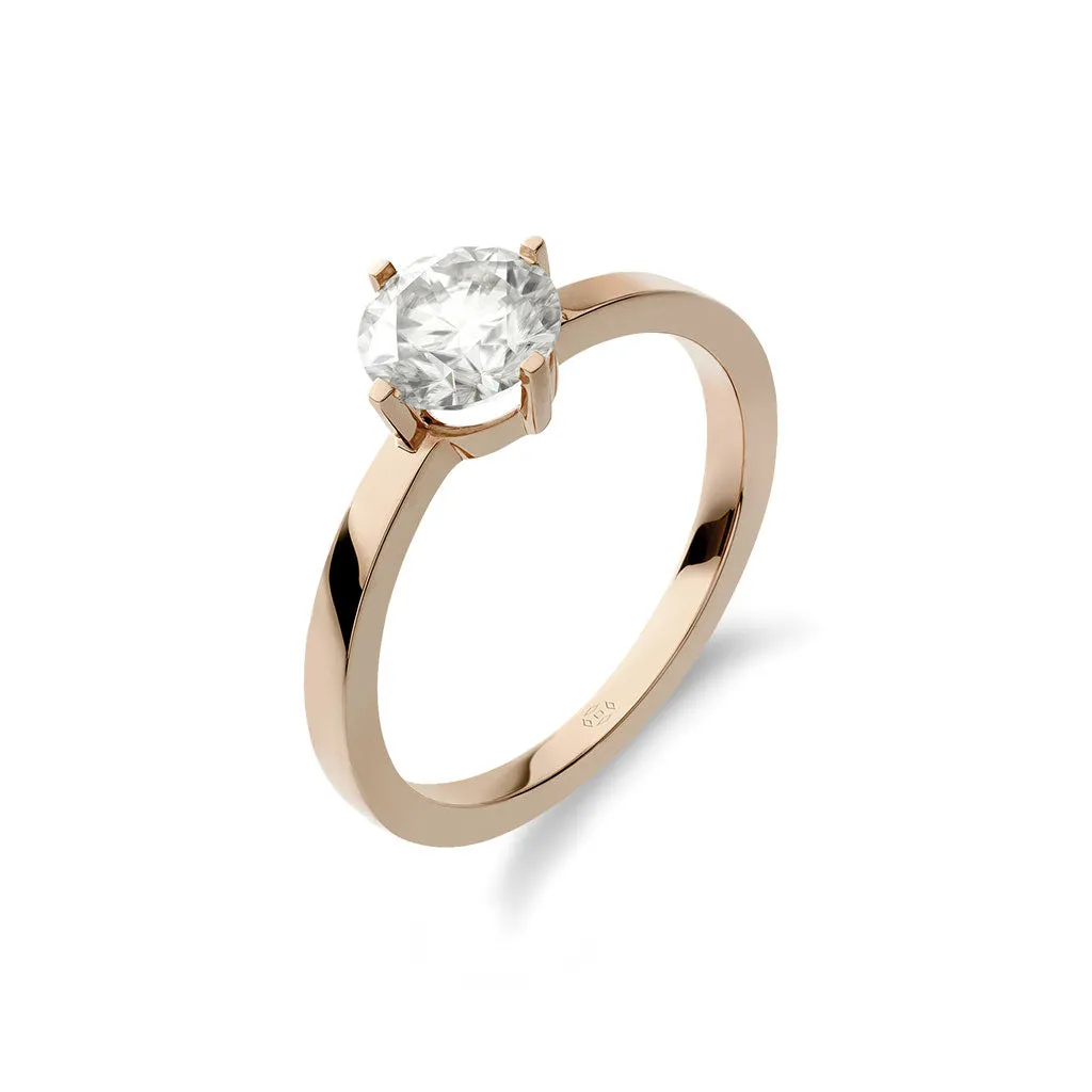 Diamond2 Solitaire Claw Set Ring