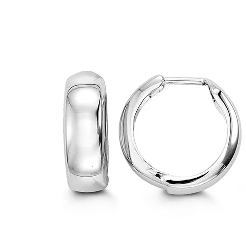 High Polish Huggie Earring