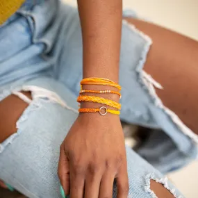 Peach Elements Carded Bracelet Set
