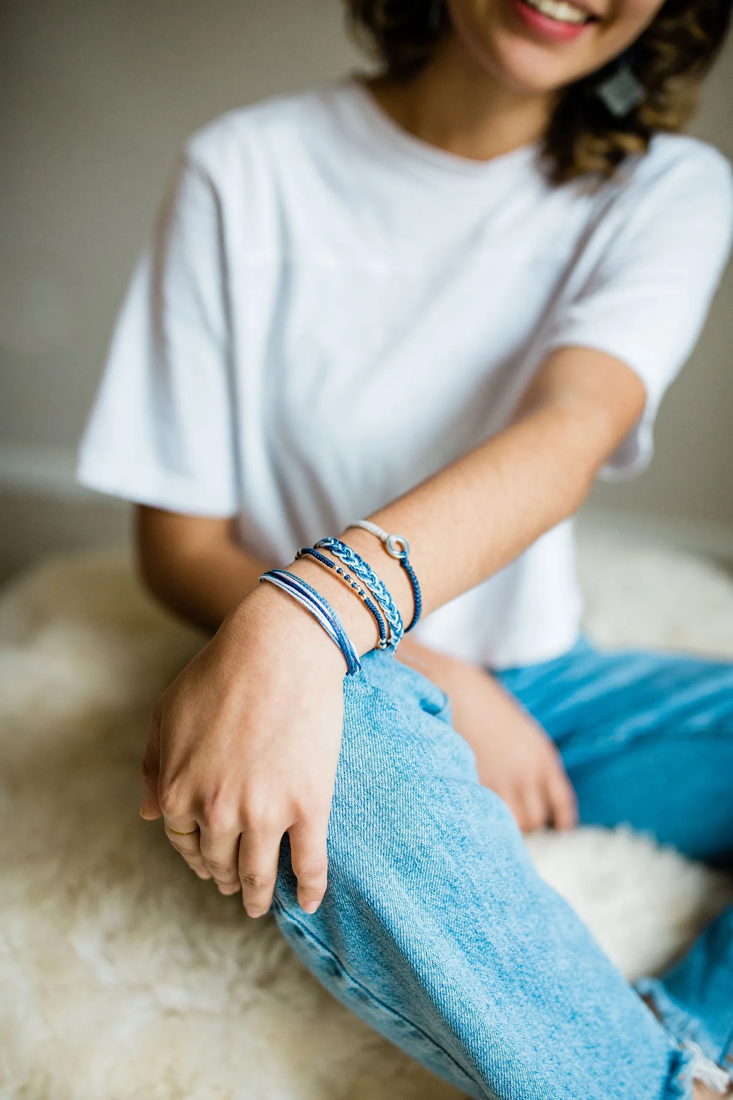 Peach Elements Carded Bracelet Set