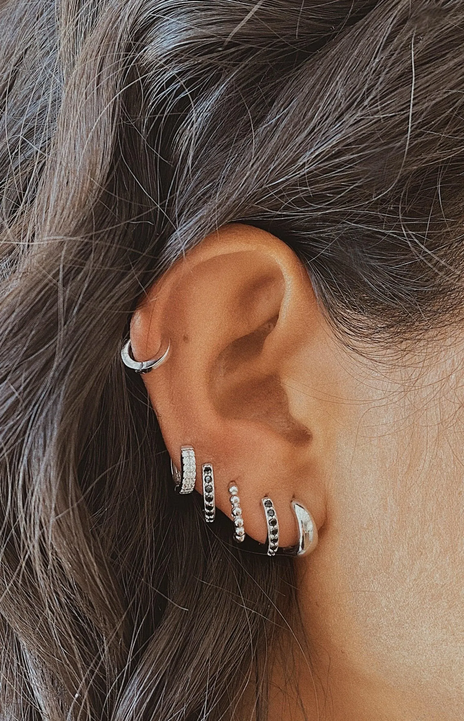 Wendy Huggie Hoops - S & L